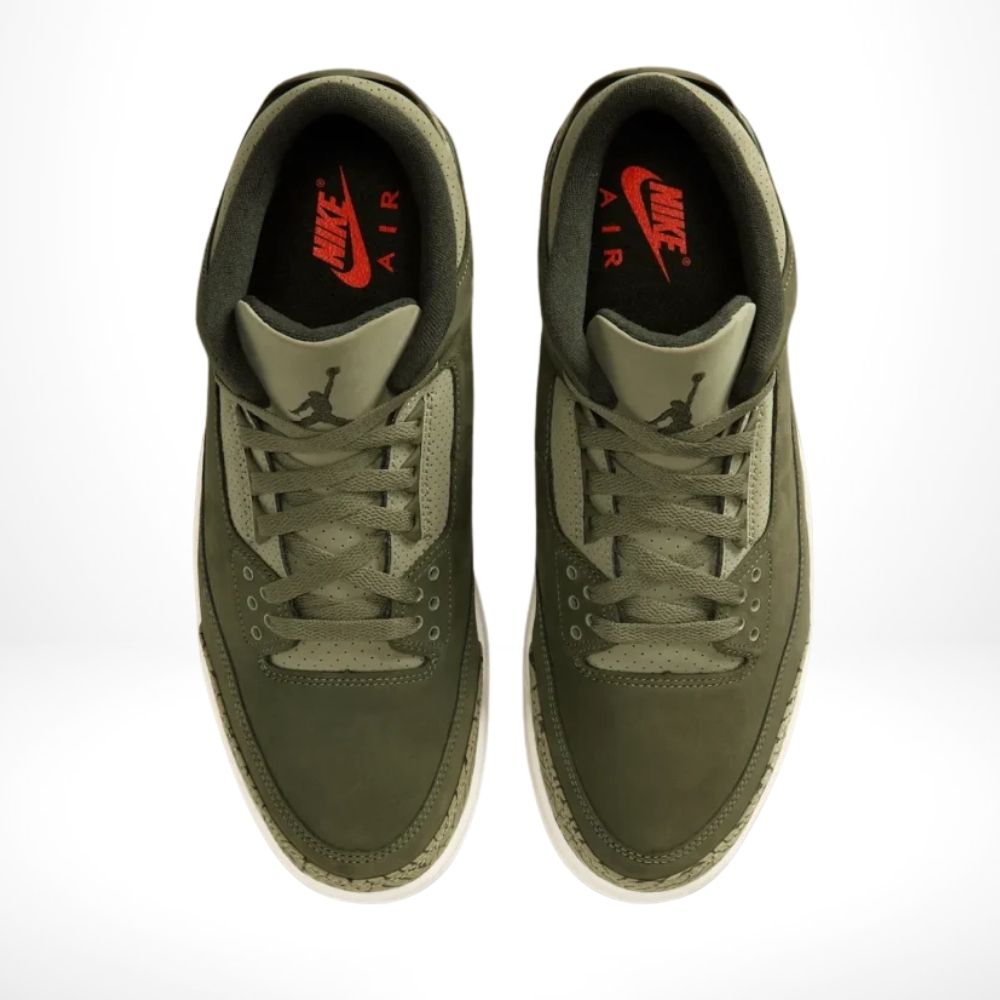 Air Jordan 3 Retro Family Affair Medium in Olive - product image from the listing.