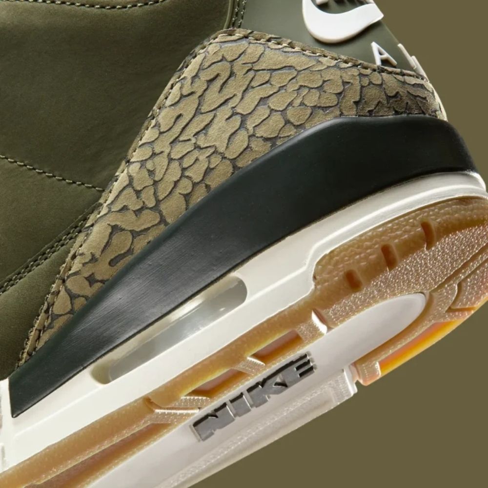 Air Jordan 3 Retro Family Affair Medium in Olive - product image from the listing.