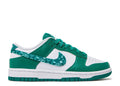 Nike Dunk Low 'Green Paisley' Footwear - product image from the listing.