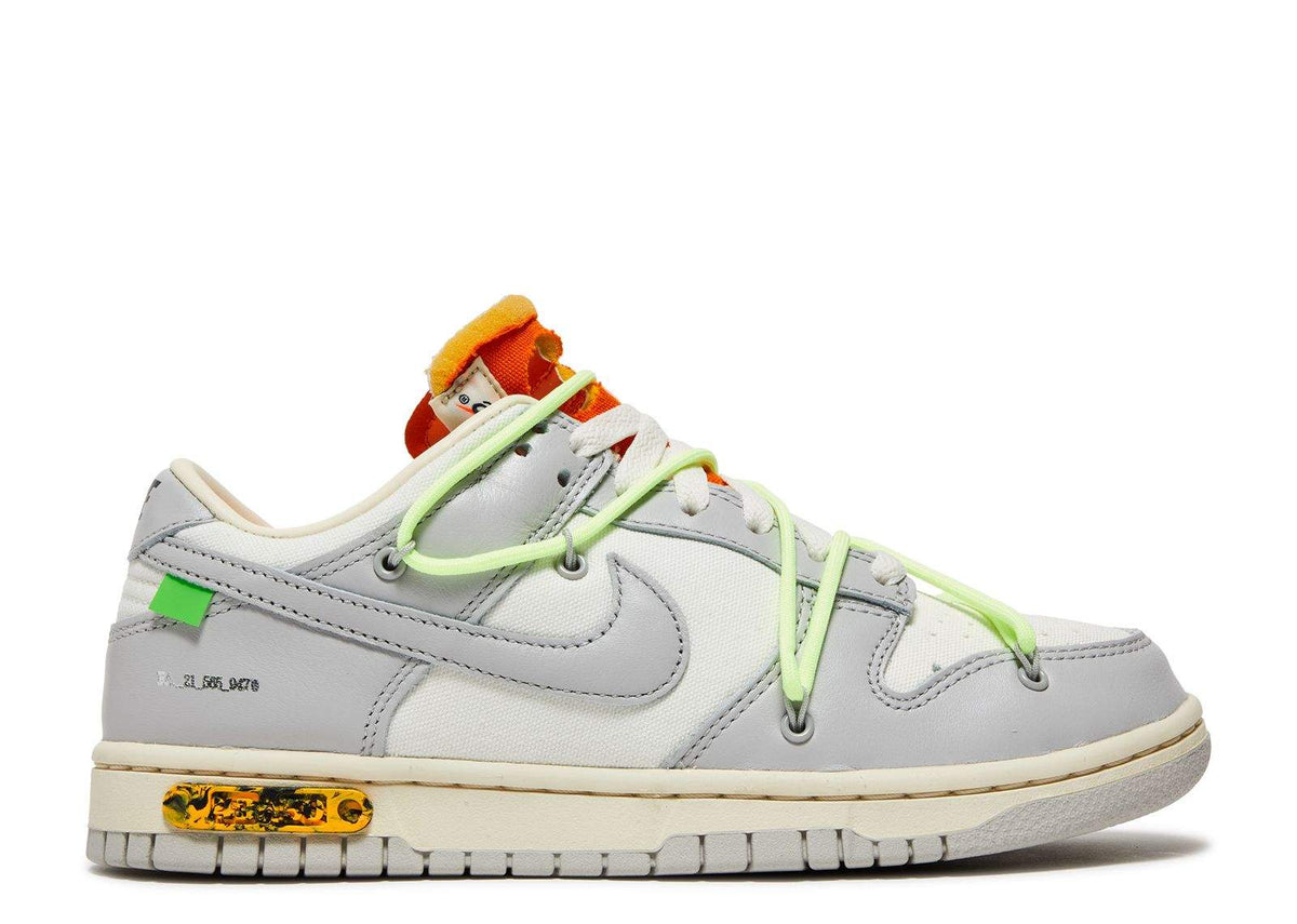 Nike Off-White x Dunk Low 'Lot 43 of 50' Sneaker - product image from the listing.