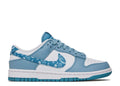 Nike Dunk Low 'Blue Paisley' Sneaker - product image from the listing.