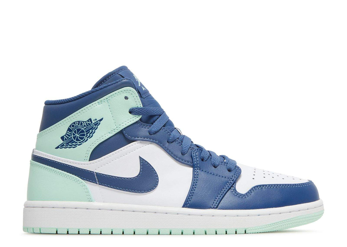 Air Jordan 1 Mid 'Blue Mint' Sneaker - product image from the listing.