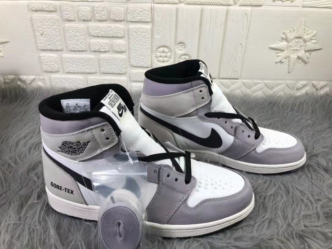 Jordan 1 Union x Air Jordan 1 High Sneakers in White Grey DB2889-100 - product image from the listing.