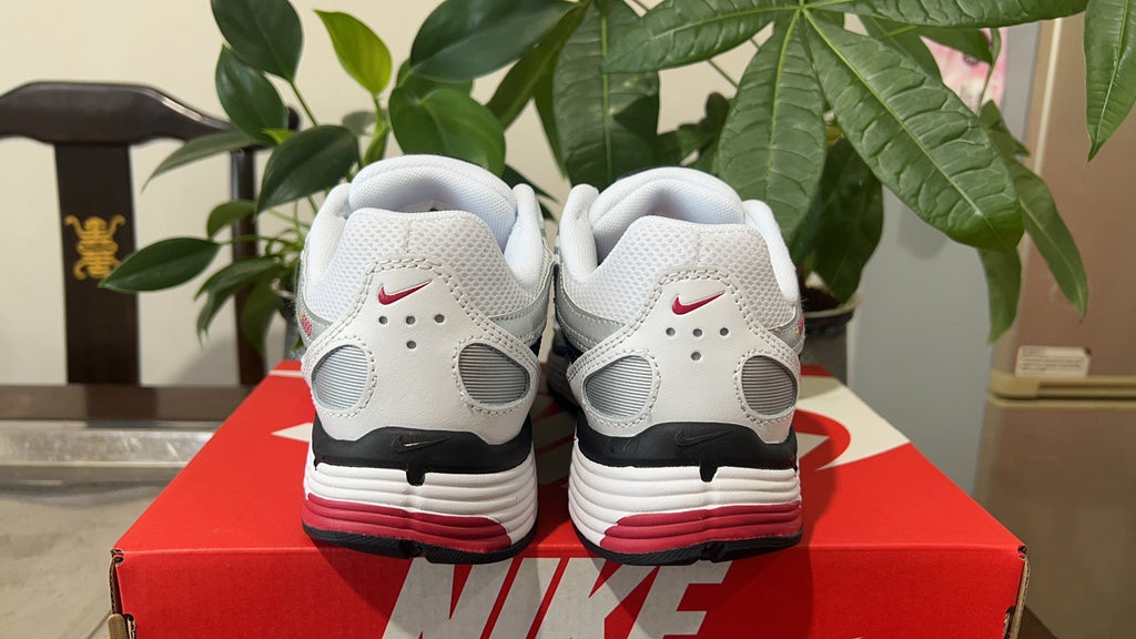 Nike P-6000 Sneakers in White Black Red BV1021-101 - product image from the listing.