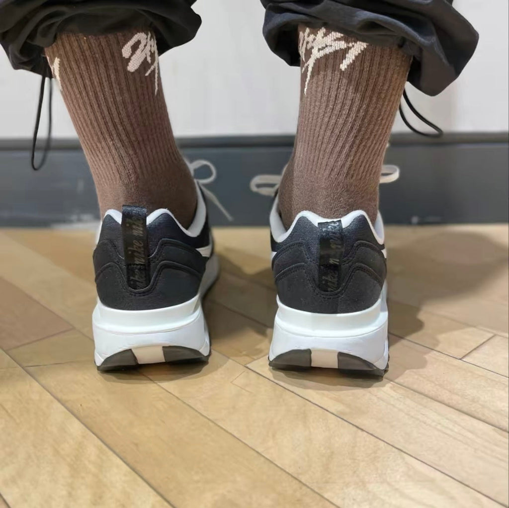 Nike Air Max Dawn Sneakers in Black White DJ3624-001 - product image from the listing.