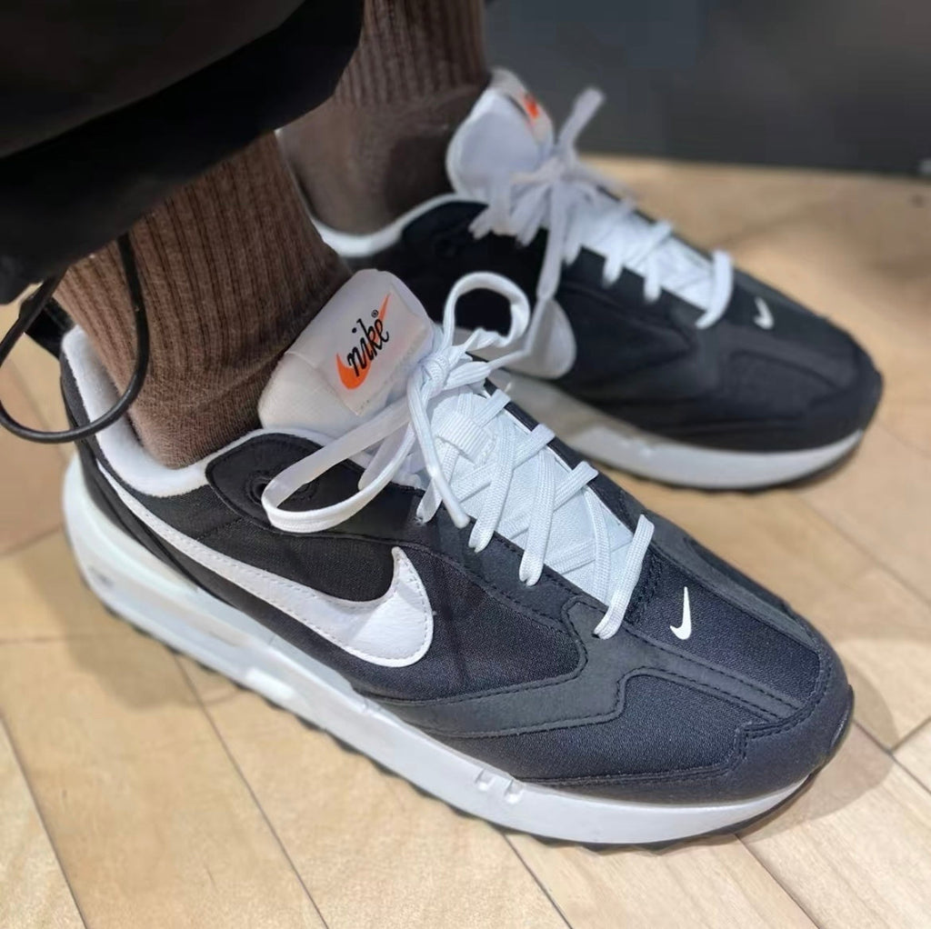 Nike Air Max Dawn Sneakers in Black White DJ3624-001 - product image from the listing.
