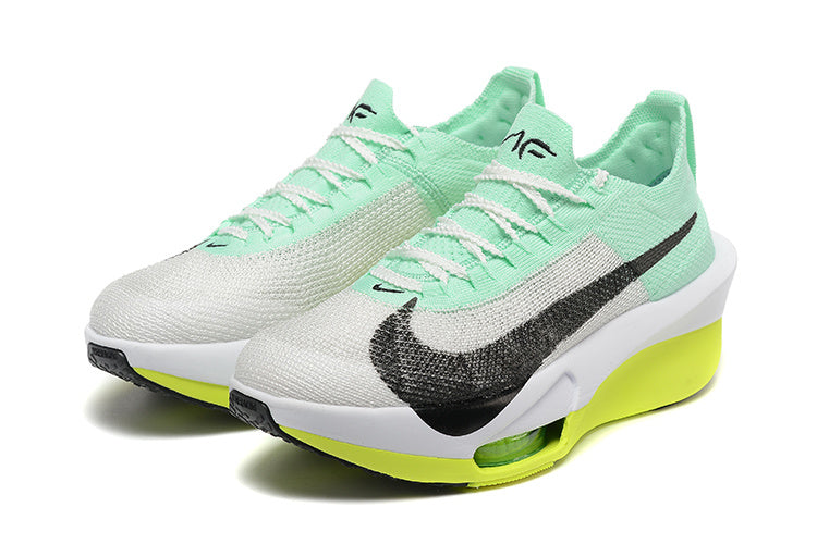 Nike Air Zoom Running Shoes in White Mint Green - product image from the listing.