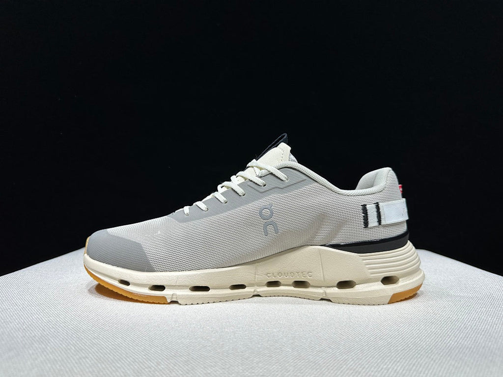 Gray and Gum On Cloudnova Form 2 Sneakers - product image from the listing.