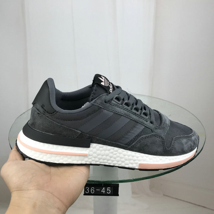 adidas Originals ZX 500 RM Boost Sneakers, in Charcoal - product image from the listing.