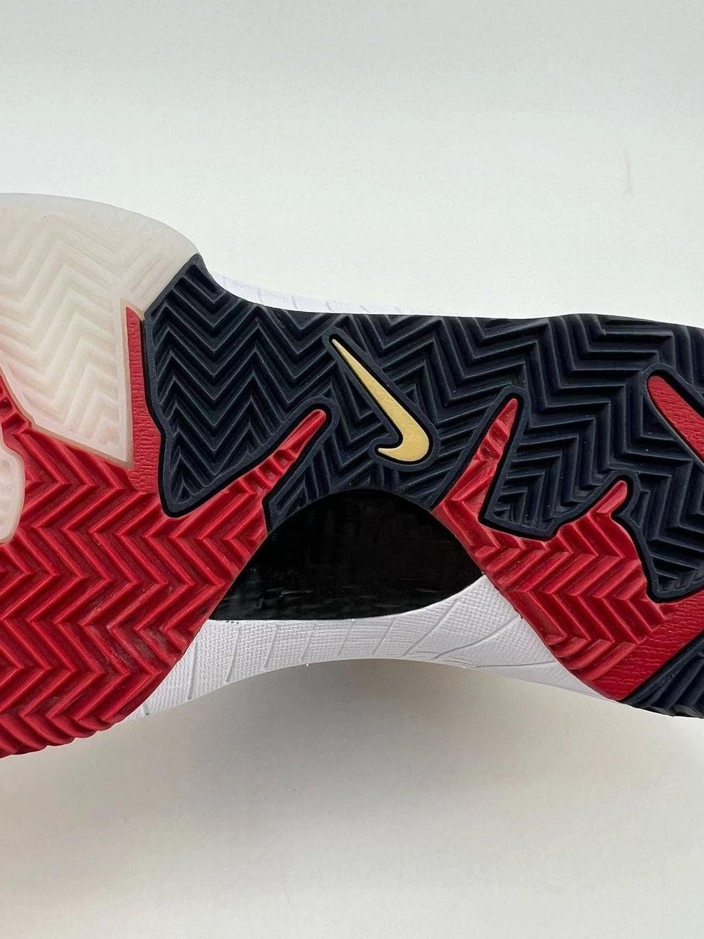 Nike Kobe 4 Protro Sneakers in Gold White 344335-141 - product image from the listing.