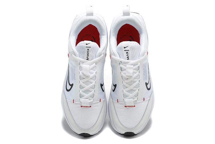 Nike Air Max Running Sneakers in White and Red - product image from the listing.