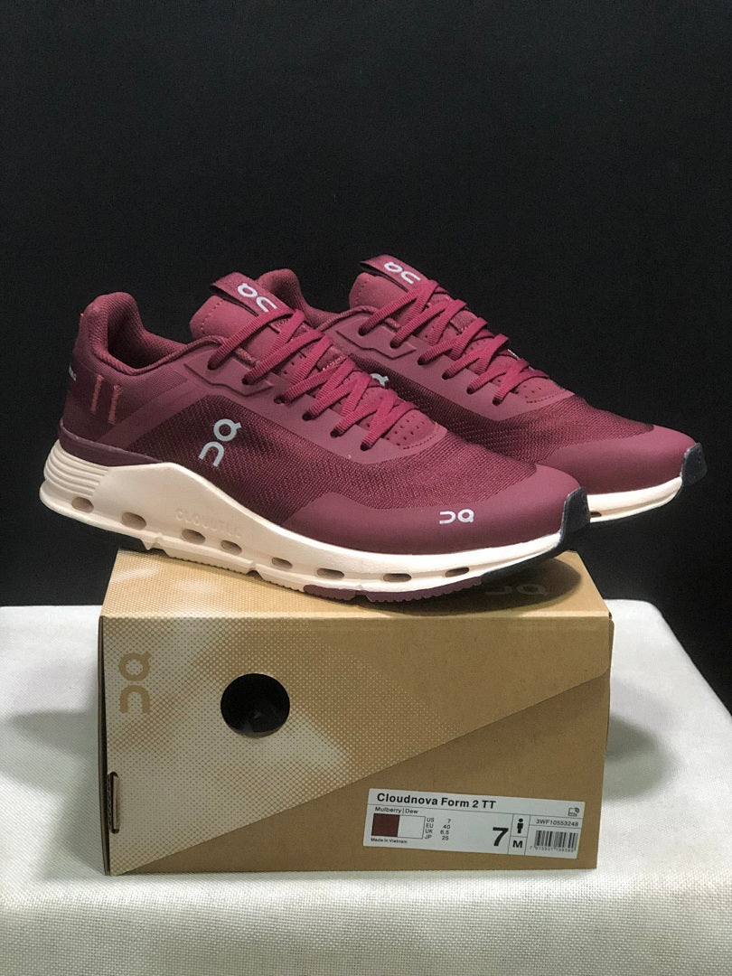 On Cloudnova Form 2 Trainers in Mulberry Dew - product image from the listing.