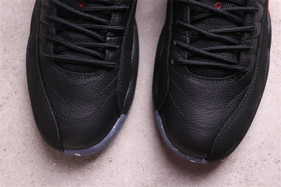 Air Jordan 12 Reverse Flu Game Sneakers Black DC1062-006 - product image from the listing.