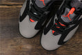Air Jordan 6 Paris Sneakers in Black, in Grey and Bright Red - product image from the listing.