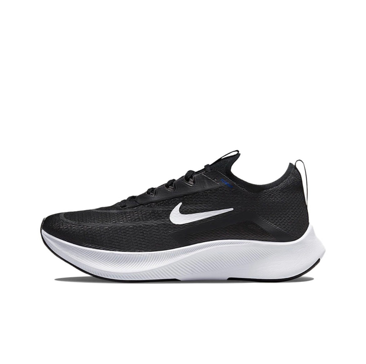 Nike Zoom Fly 4 Running Shoes in Black White CT2392-001 - product image from the listing.