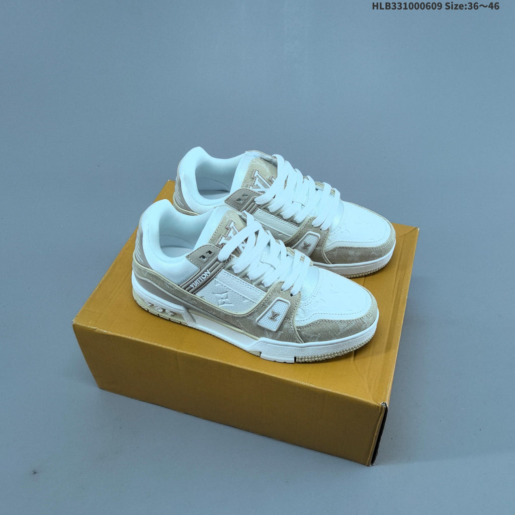 Louis Vuitton Trainer Low-Cut Sneakers, Multiple Colors - product image from the listing.