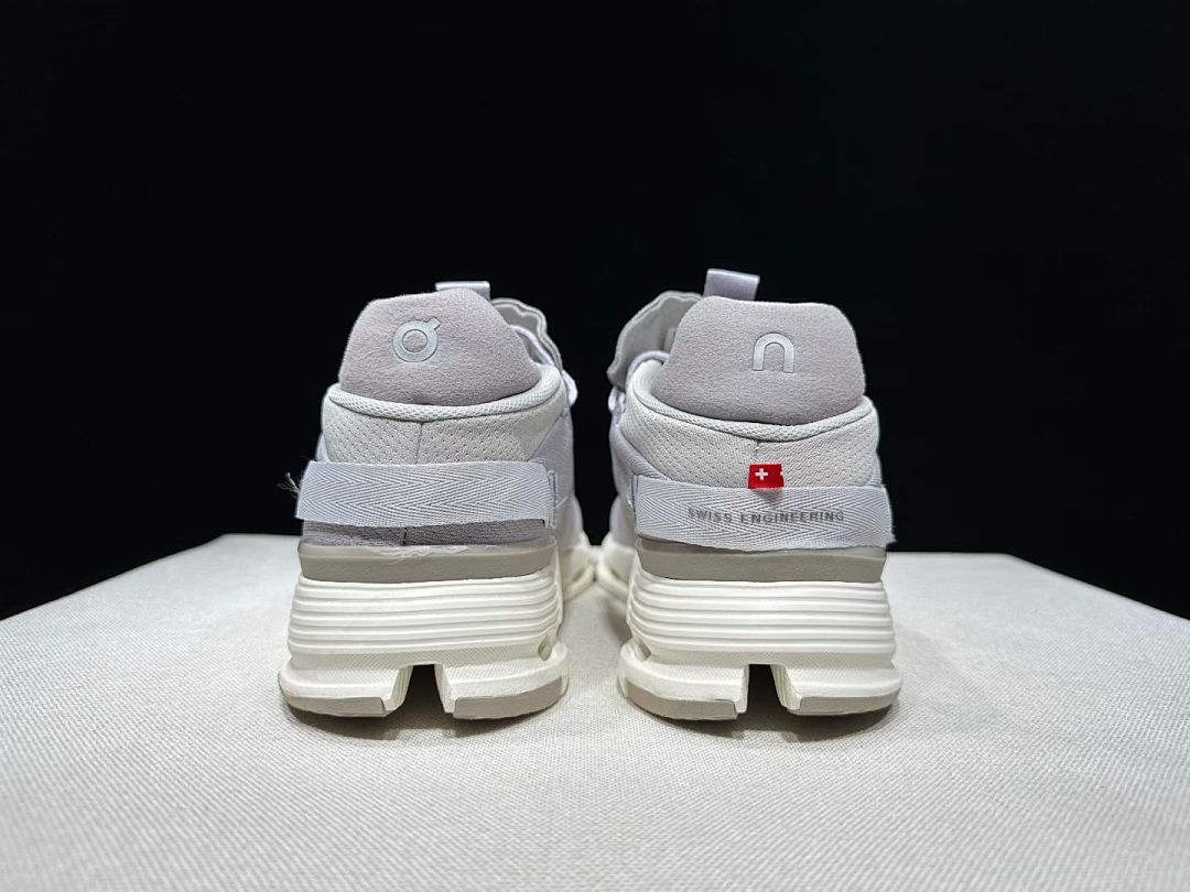 Gray and Purple On Cloudnova 2 Sneakers - product image from the listing.