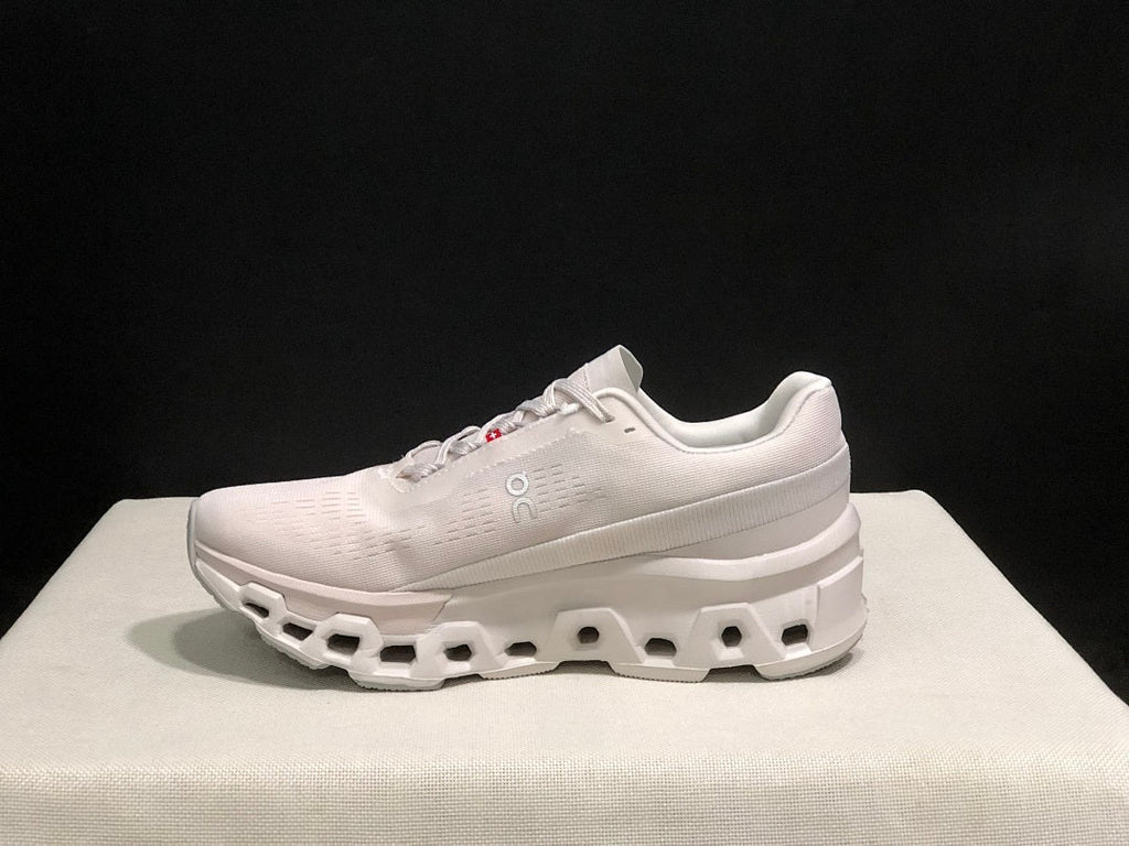 On Cloudmonster 2 Trainers, White and Soft Yarn - product image from the listing.