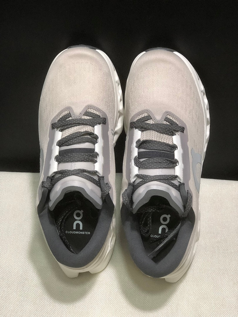 Gray On Cloudmonster 3 Running Shoes - product image from the listing.