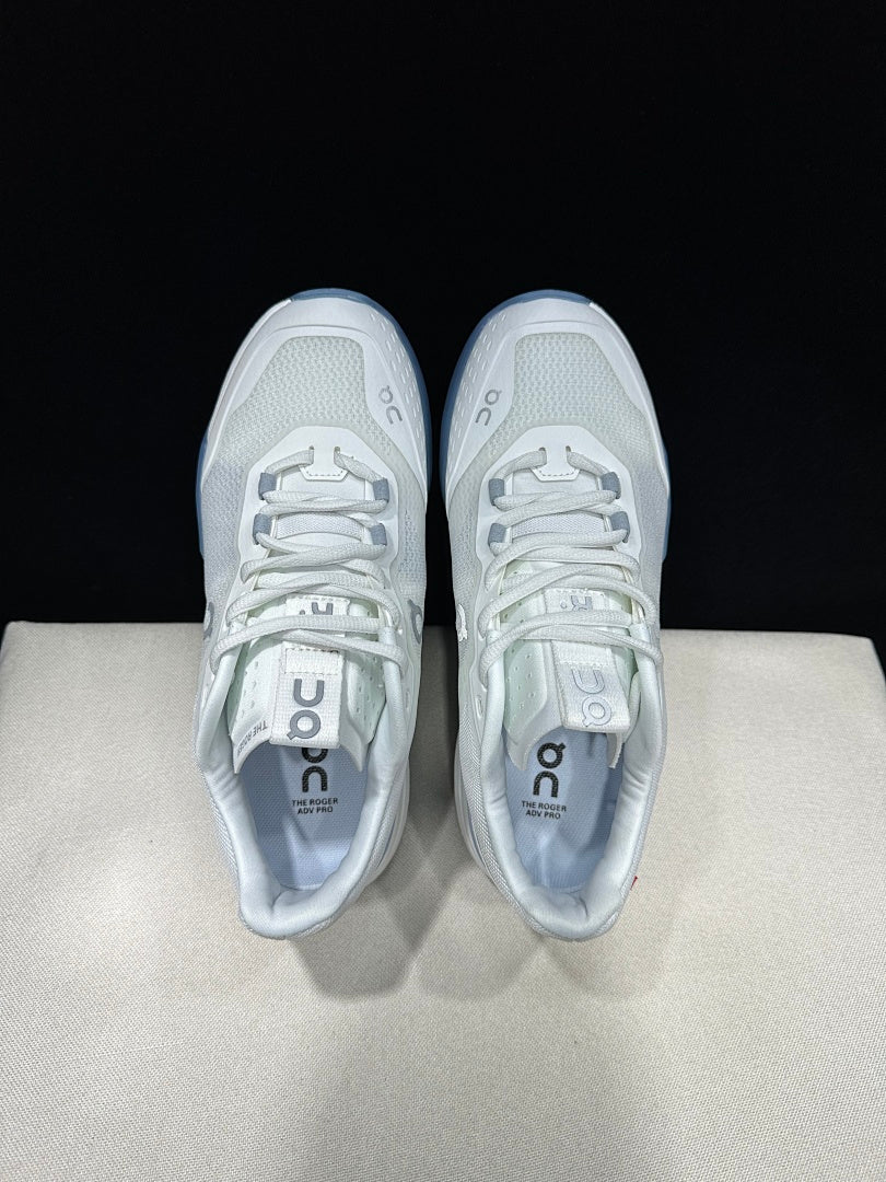 On THE ROGER Advantage Pro Court Sneakers, in Ice Blue - product image from the listing.