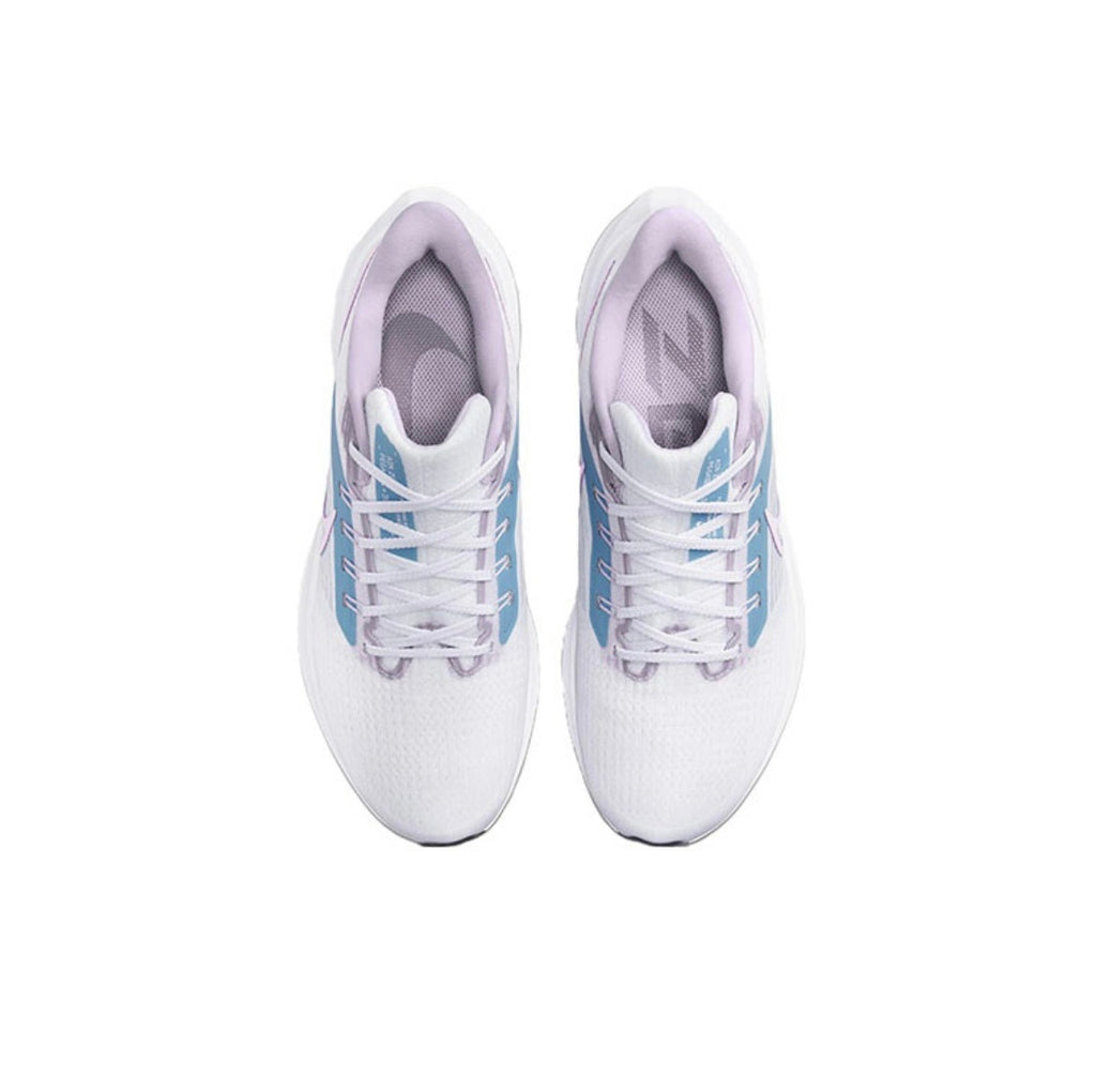 Nike Air Zoom Pegasus 39 White Lavender Shoes for Running DZ4445-100 - product image from the listing.