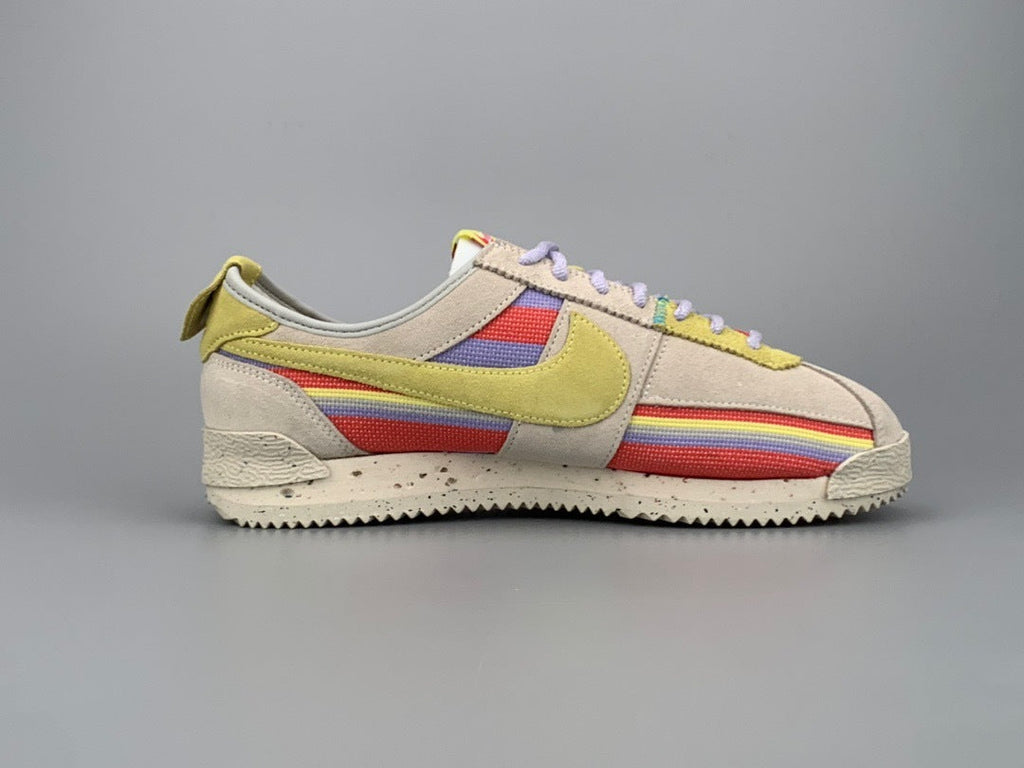 Nike Cortez SP Union LA Lemon Frost Trainers DR1413-100 - product image from the listing.