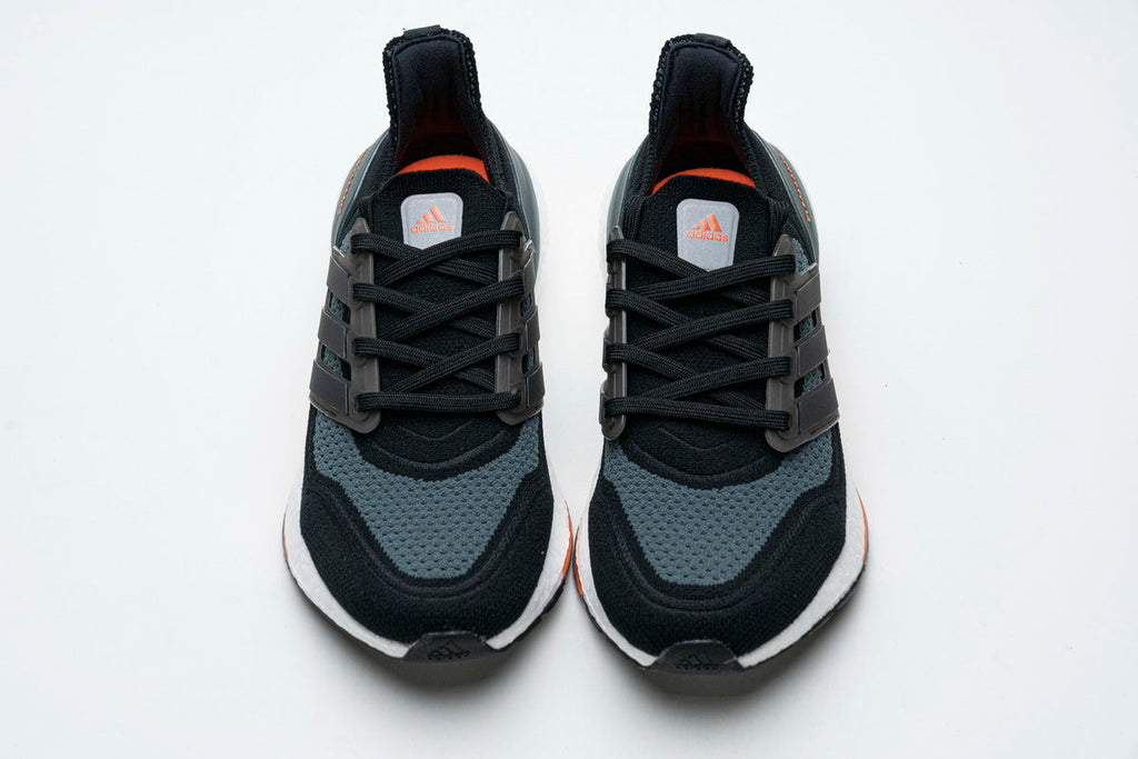 adidas Ultraboost 21 FY0389 Running Shoes, in Black and Grey - product image from the listing.