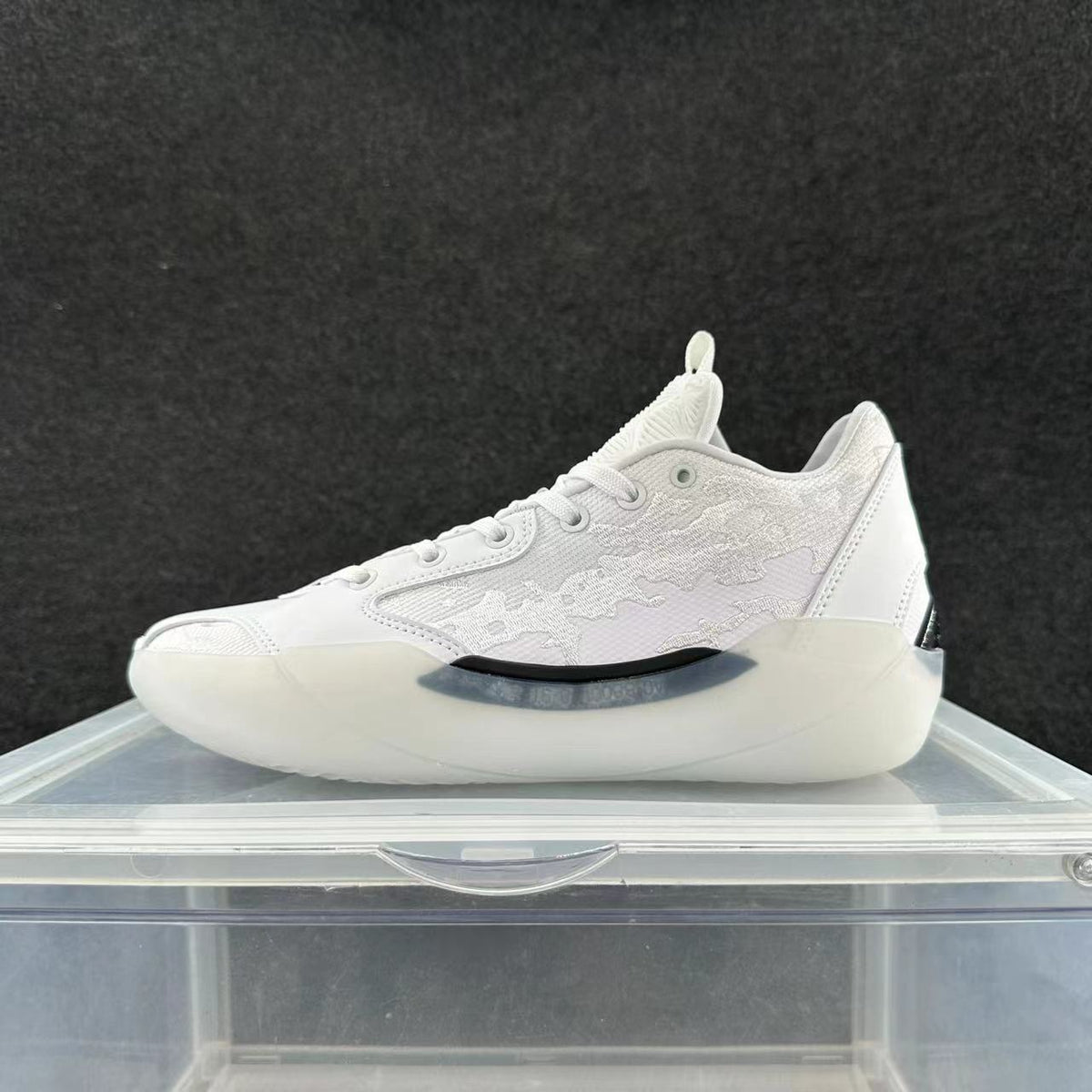 Jordan 39 Basketball Sneakers in White - product image from the listing.