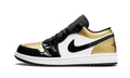"Gold Toe" Air Jordan 1 Low - product image from the listing.