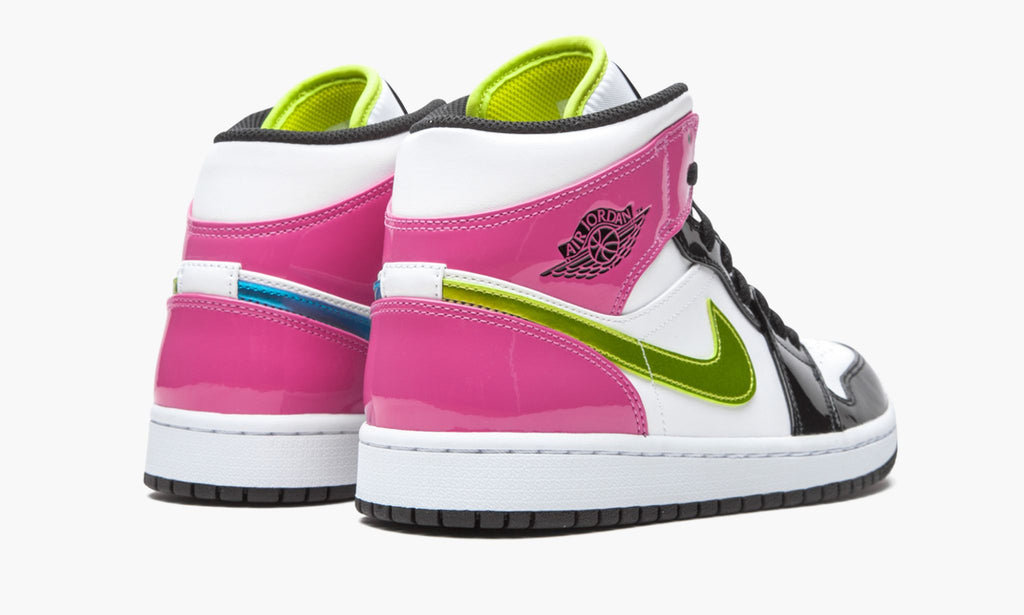 "Cyber / Active Fuchsia" Air Jordan 1 Mid SE - product image from the listing.