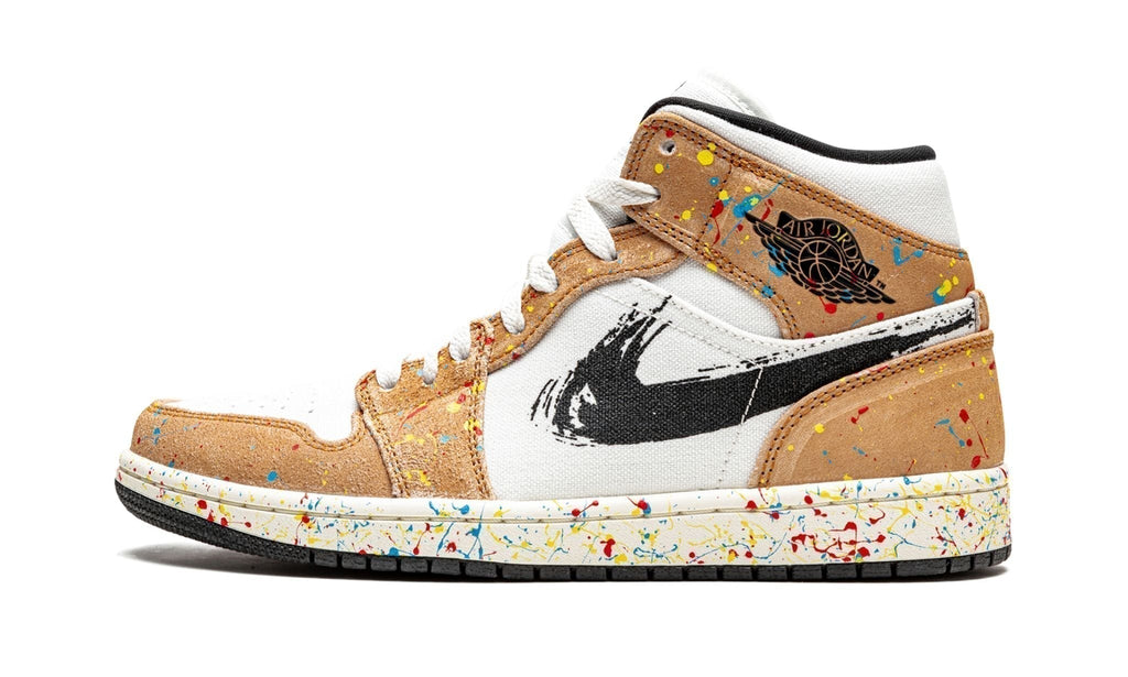 Brushstroke - Air Jordan 1 Mid SE - product image from the listing.