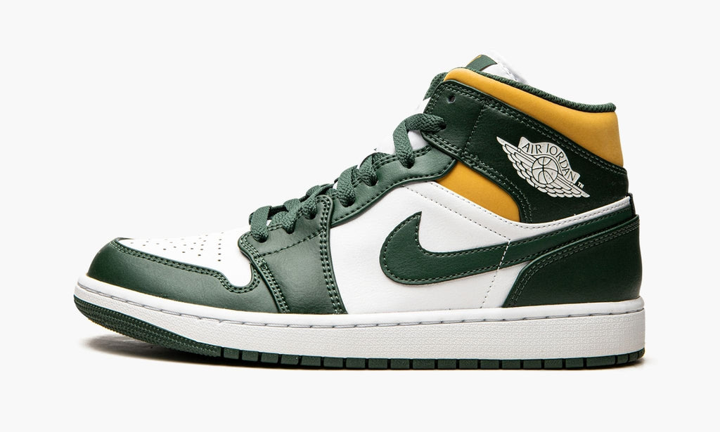 Sonics - Air Jordan 1 Mid - product photo shown in the listing for this item.