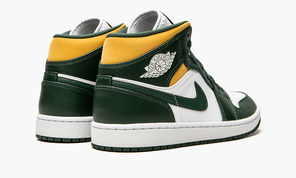 Sonics - Air Jordan 1 Mid - product photo shown in the listing for this item.