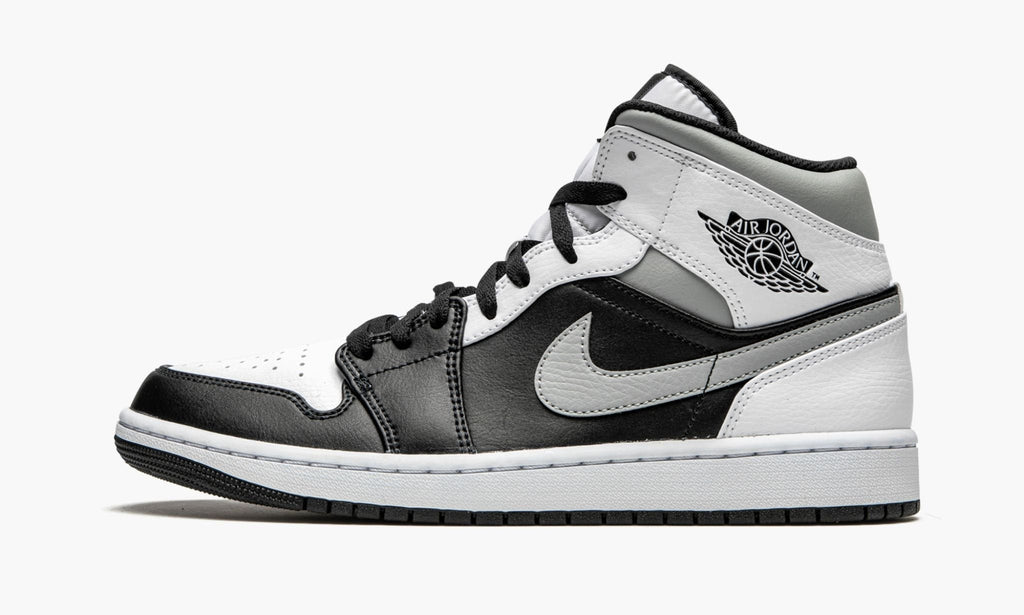 White Shadow - Air Jordan 1 Mid - product image from the listing.