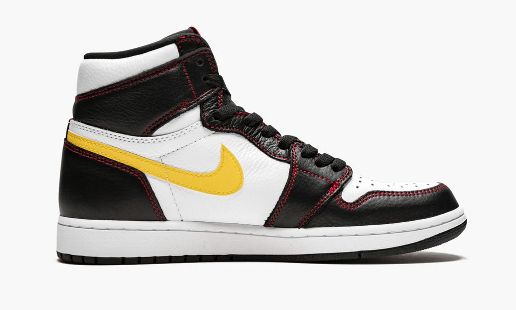 "Defiant Yellow" Air Jordan 1 Retro High OG - product image from the listing.