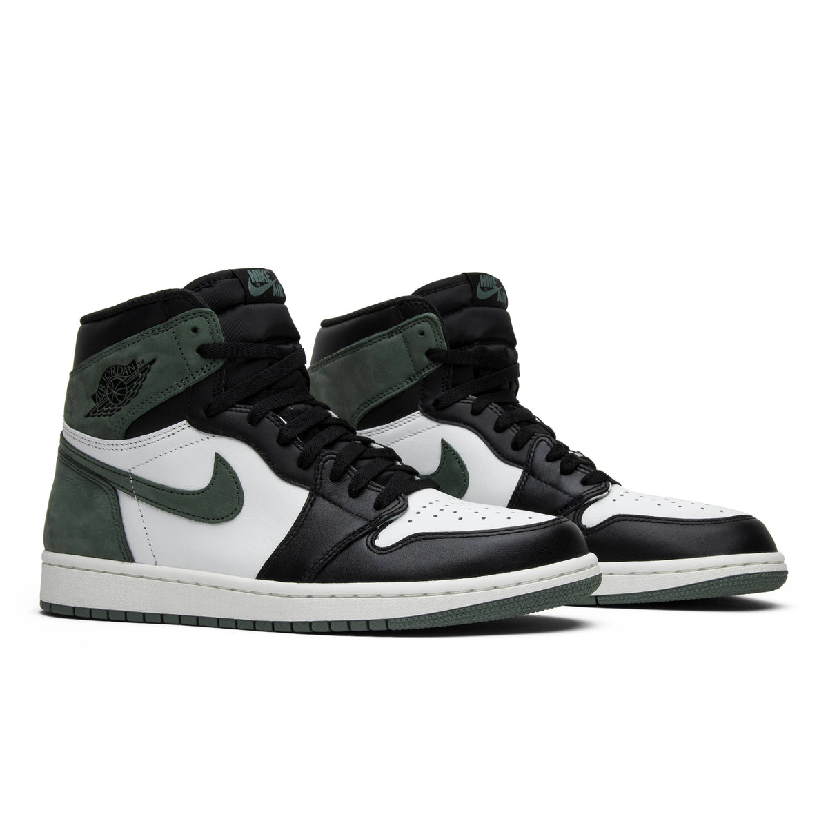 Air Jordan 1 Retro High OG Clay in Green 555088-135 - product image from the listing.