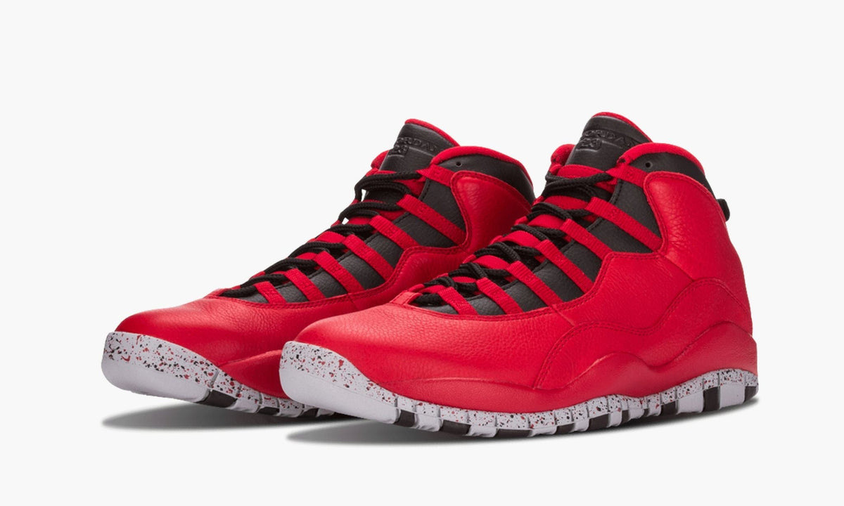 30th Bulls Over Broadway - Air Jordan 10 Retro - product image from the listing.