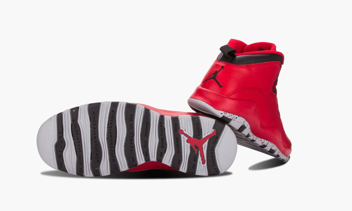 30th Bulls Over Broadway - Air Jordan 10 Retro - product image from the listing.