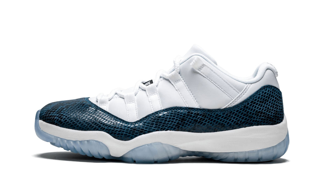 "Blue Snakeskin" Air Jordan 11 Retro Low LE - product image from the listing.