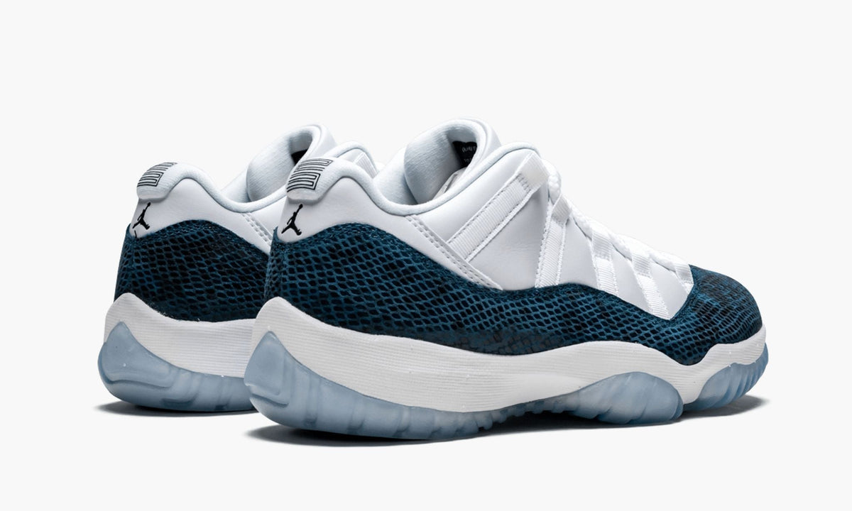"Blue Snakeskin" Air Jordan 11 Retro Low LE - product image from the listing.