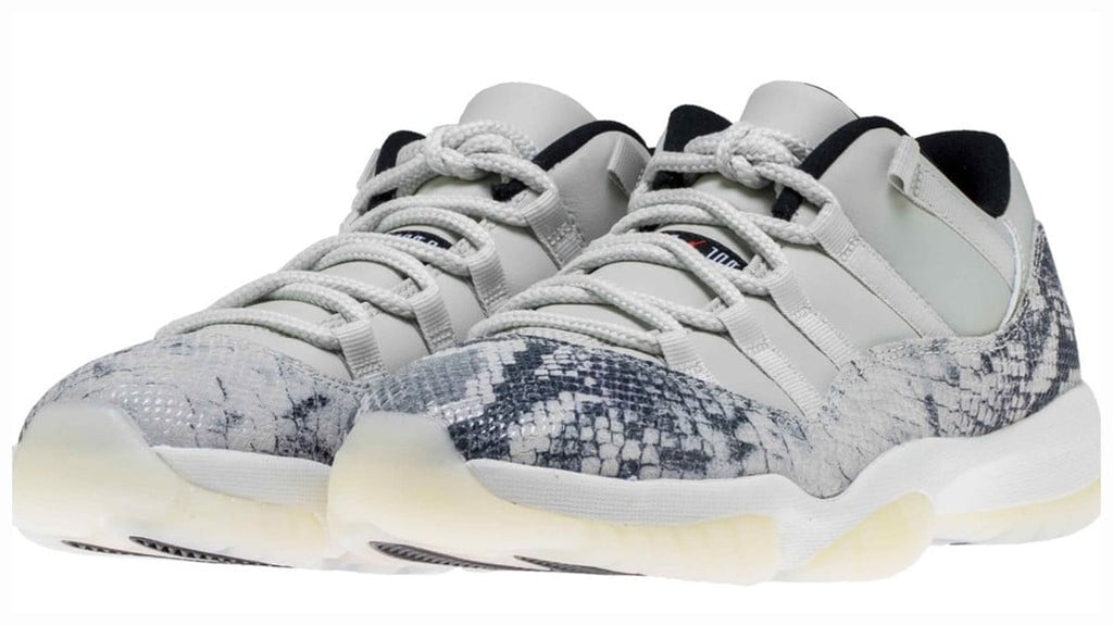 Light Bone Snakeskin - Air Jordan 11 Retro Low - product image from the listing.