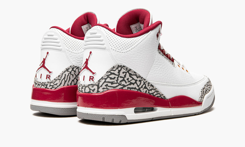 Cardinal - Air Jordan 3 - product photo shown in the listing for this item.