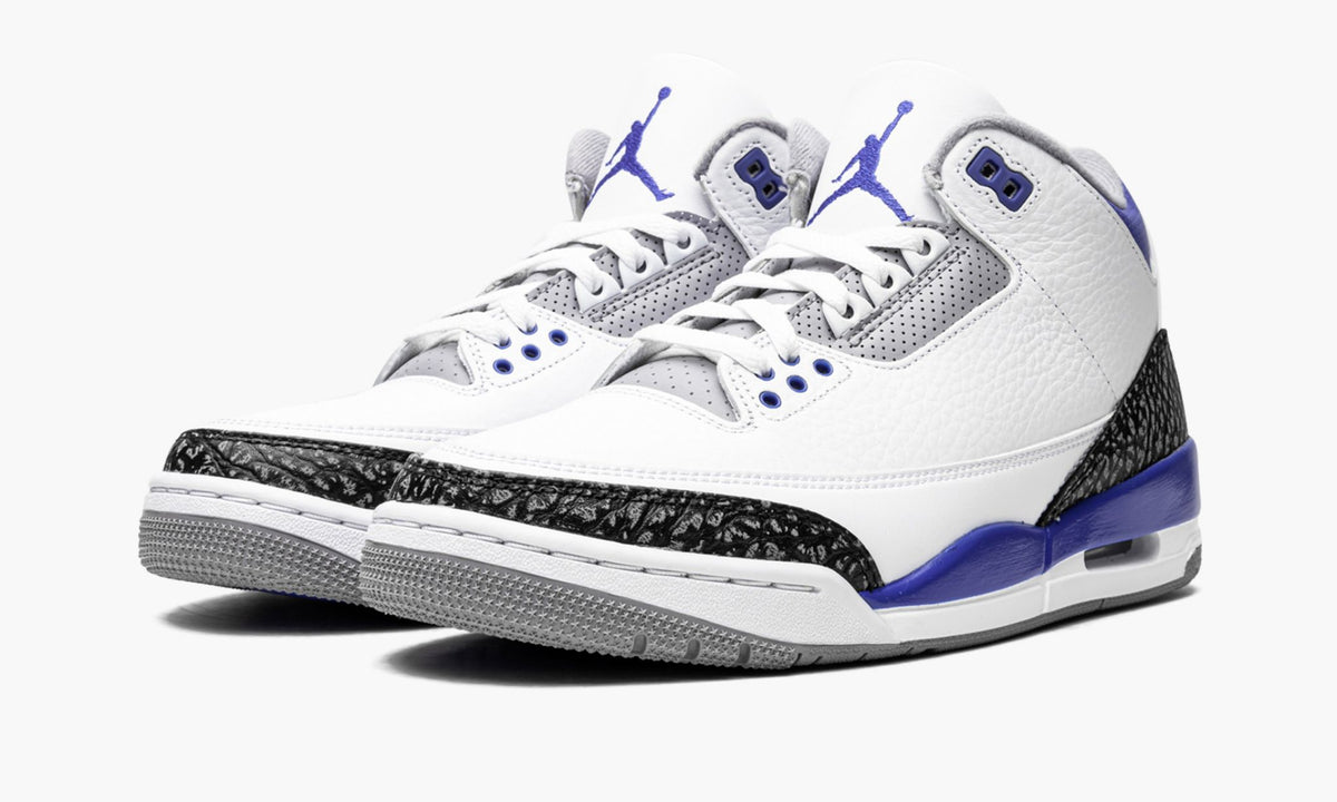 "Racer Blue" Air Jordan 3 Retro - product image from the listing.