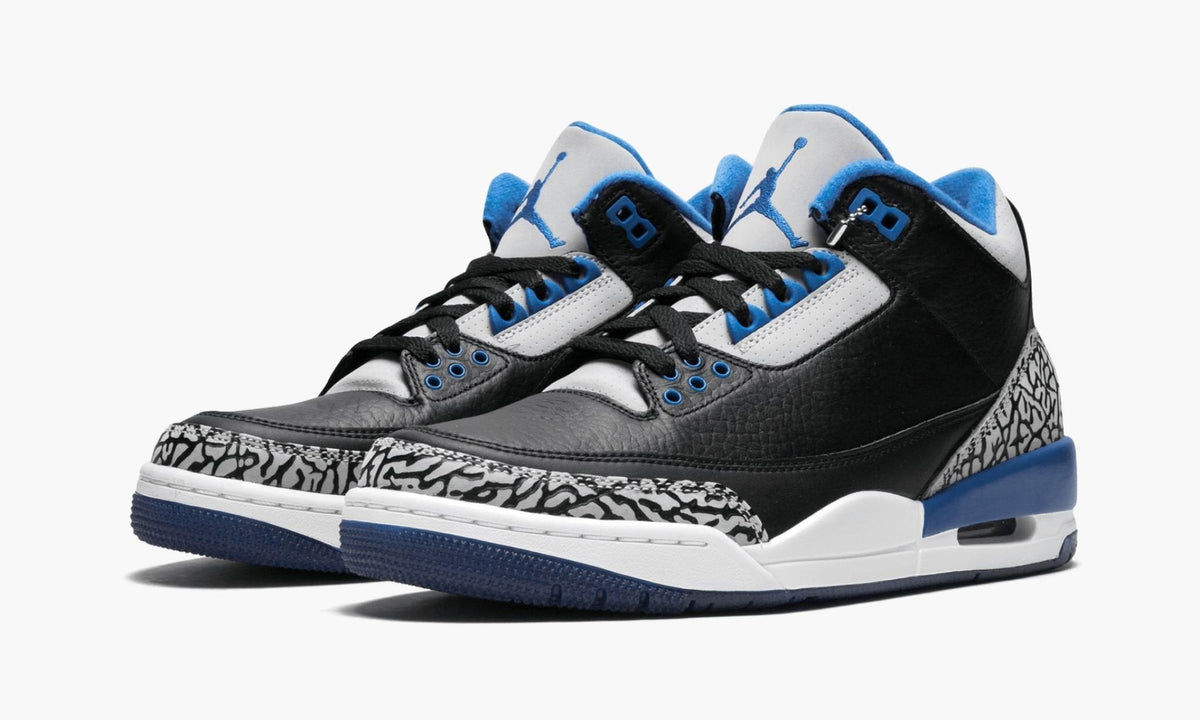 "Sport Blue" Air Jordan 3 Retro - product image from the listing.