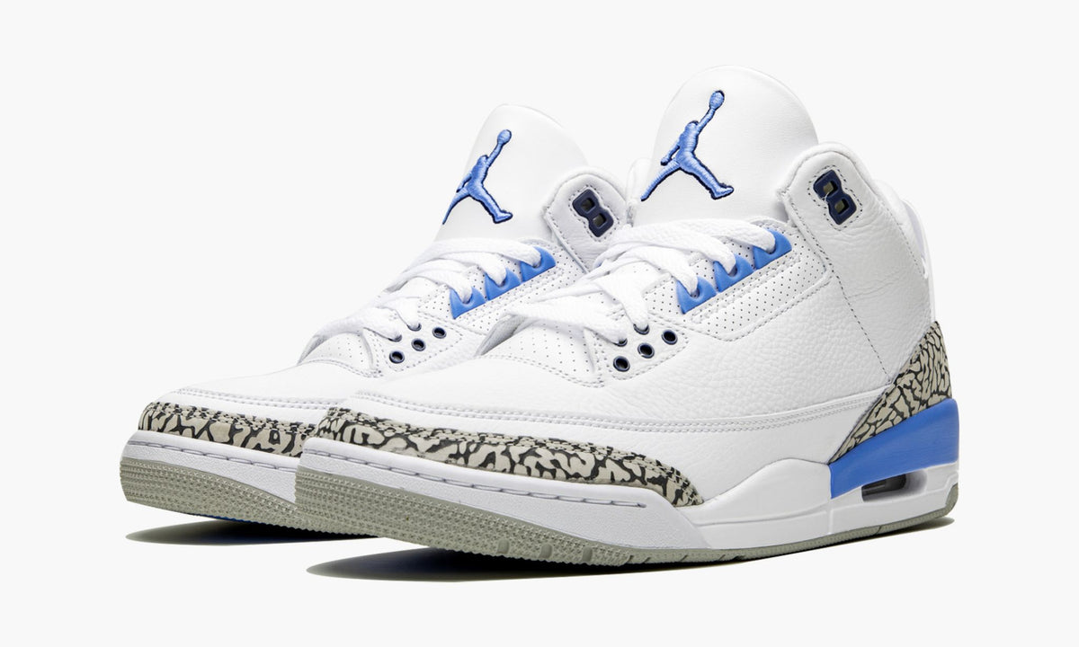 "UNC" Air Jordan 3 Retro - product photo shown in the listing for this item.