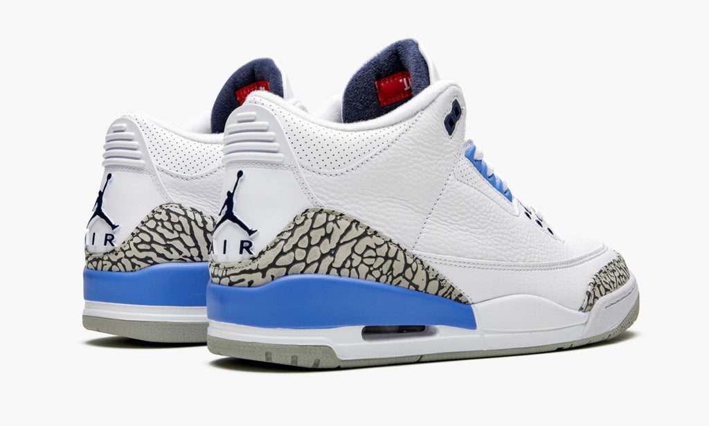 "UNC" Air Jordan 3 Retro - product photo shown in the listing for this item.