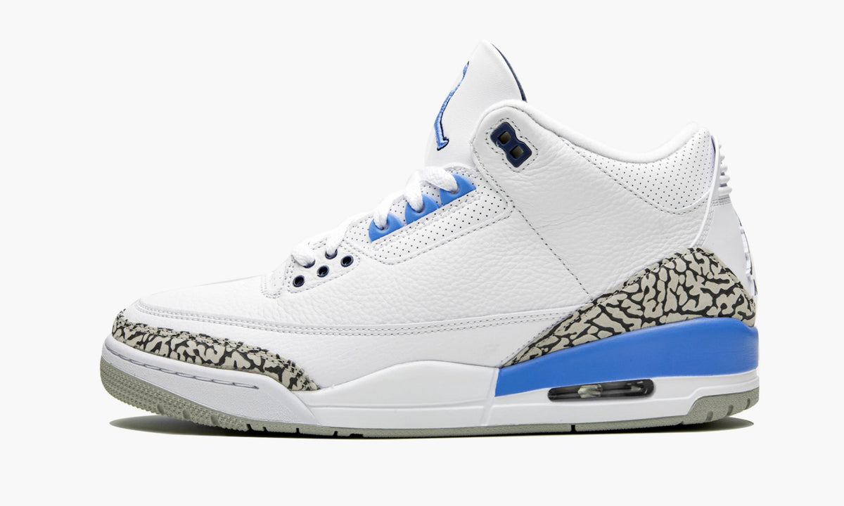 "UNC" Air Jordan 3 Retro - product photo shown in the listing for this item.