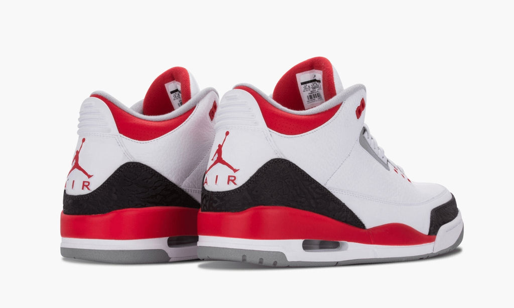 Air Jordan 3 Retro Fire in Red - product image from the listing.