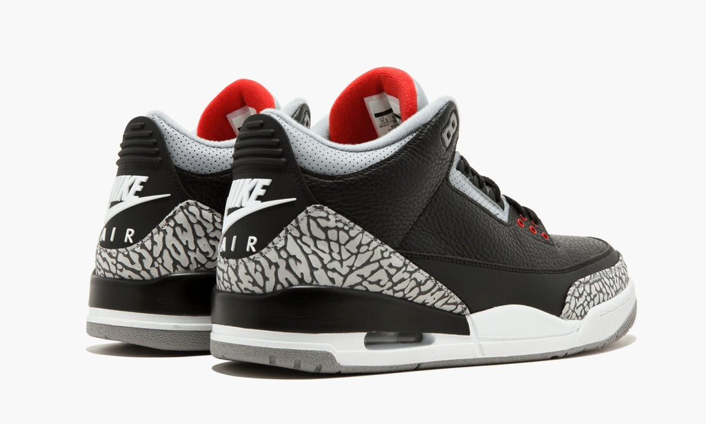 "Black/Cement" Air Jordan 3 Retro OG - product image from the listing.