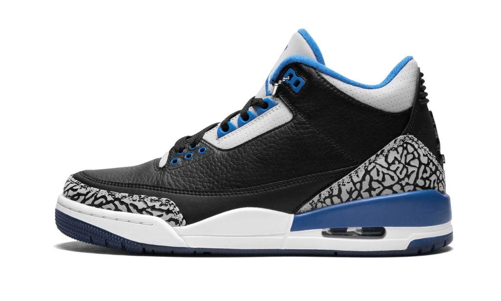Air Jordan 3 Retro Sport in Blue - product image from the listing.
